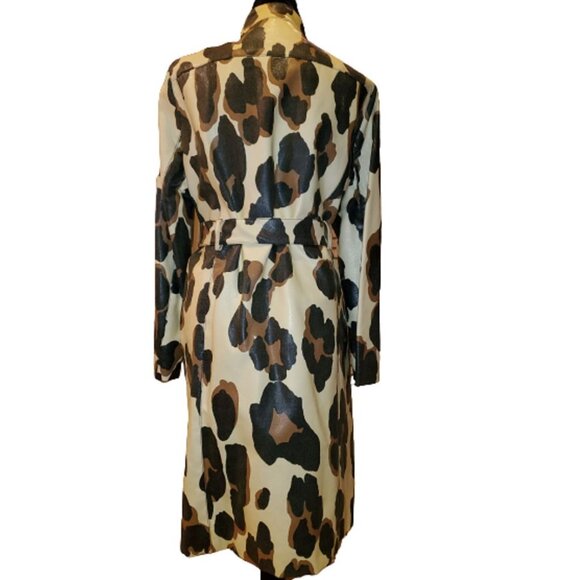 100% AUTHENTIC Luxurious Glamorous YSL Runway Stylish Luxury Jacket Coat Trench - Picture 13 of 16